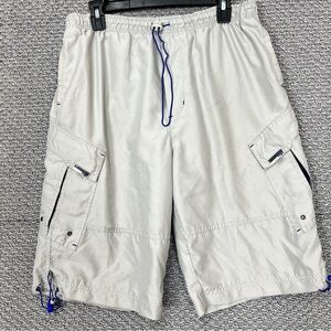 OTB one tough brand mens cargo shorts light gray size XL preowned